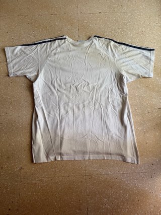 Camiseta Adidas 3 Rayas Vintage Blanca
