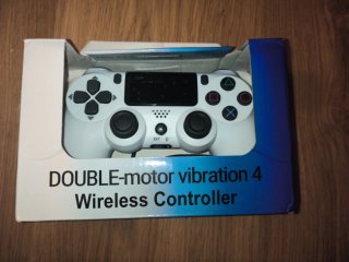 Mando PS4/PC Inalámbrico Blanco