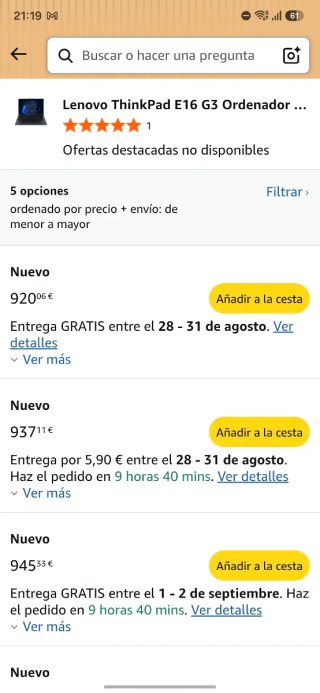 Lenovo THINKPAD Ordenador Portátil 2026