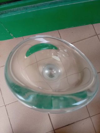 Grande vaso in vetro stile scandinavo