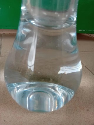 Grande vaso in vetro stile scandinavo