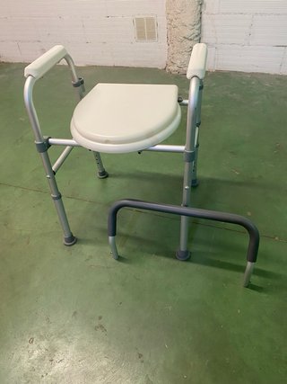 Silla WC plegable