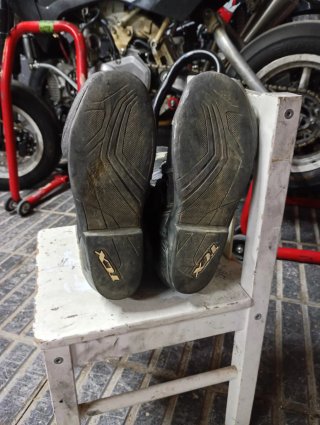 Botas de moto para niño TCX