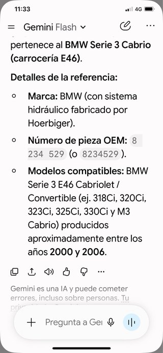 Capota BMW 4 plazas completa