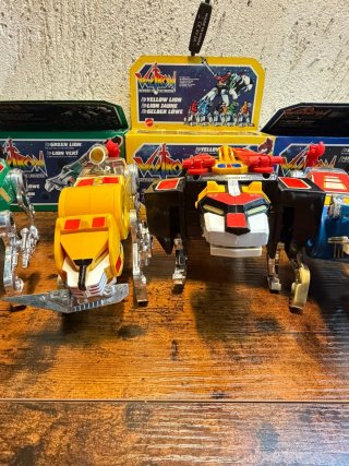 Modellino Voltron III Lion Force 1984 INcompleto v