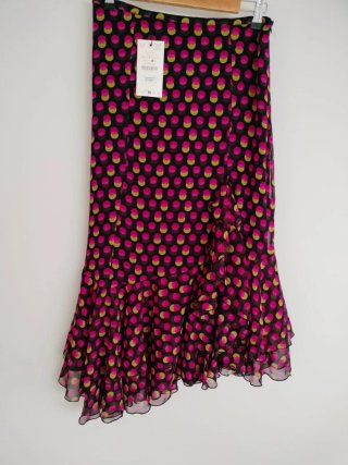 Falda Zara lunares volantes talla M y L