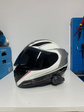 Casco Moto MT Helmets Integral Negro/Blanco