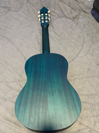 Guitarra azul + funda TODO SIN ESTRENAR