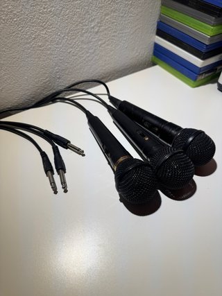 3 Micrófonos Boman DM-30 Karaoke