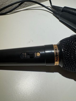 3 Micrófonos Boman DM-30 Karaoke