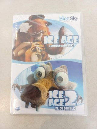 DVD Ice Age e Ice Age 2 (Español)