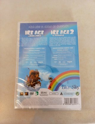 DVD Ice Age e Ice Age 2 (Español)