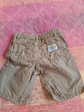 Pantaloncini bimbo beige