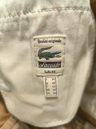 Bermudas Lacoste beige talla 44