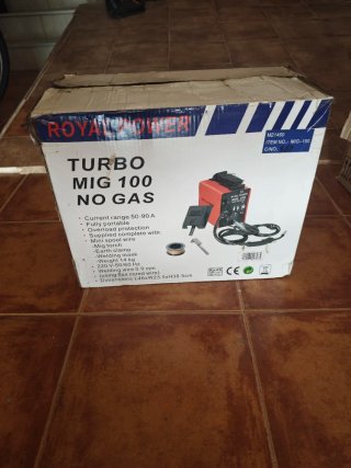 Máquina Soldar Royal Power Turbo MIG 100