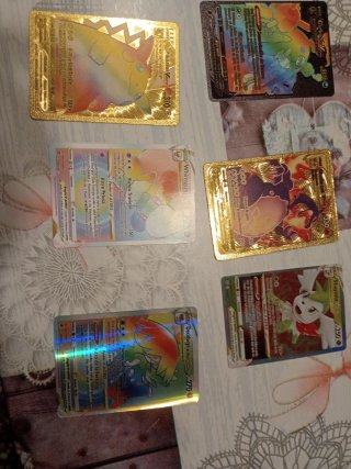 Lote 10 Cartas Pokémon VMAX V VSTAR