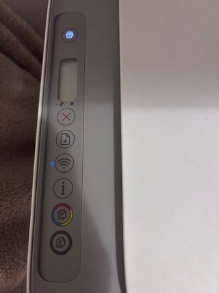 Impresora HP Gris y Blanca