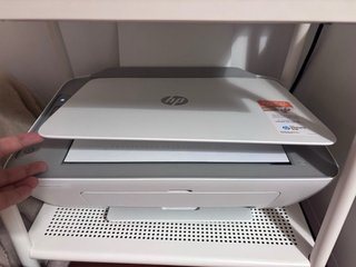 Impresora HP Gris y Blanca