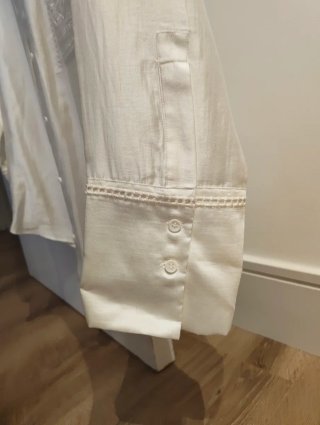 Camisa Zara ZW Collection bolsillo bordado