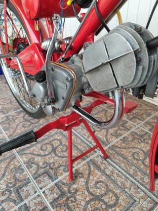 Moto Guzzi Hispania 65 1958 restaurada al 100%