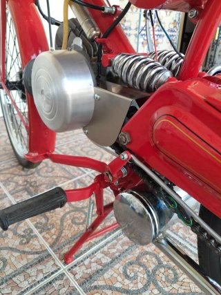 Moto Guzzi Hispania 65 1958 restaurada al 100%