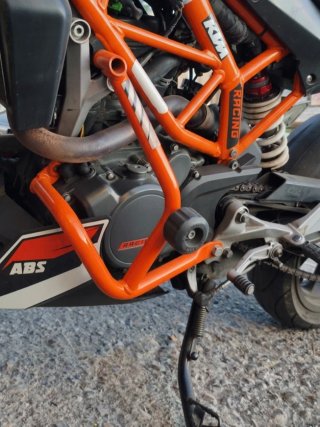 KTM Duke 125 Naked Negra/Naranja