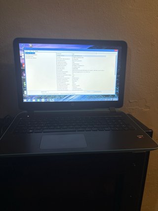 Portátil HP Pavilion Negro y Azul