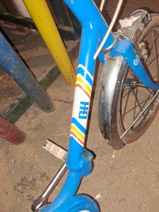 Bicicleta BH Azul Plegable