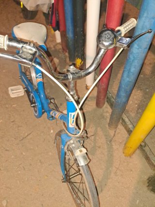 Bicicleta BH Azul Plegable
