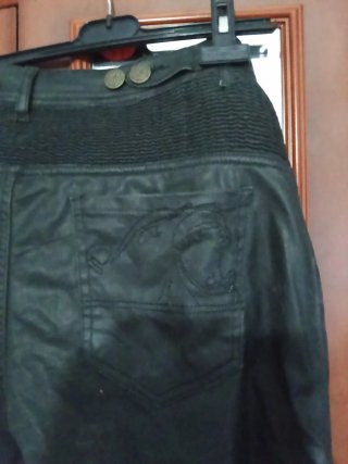 Pantalón de moto negro