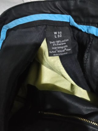Pantalón de moto negro