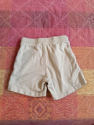 Pantaloncini bimbo beige