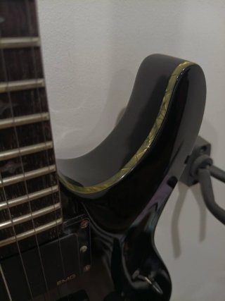 Schecter C1 Hellraiser Diamond Series Negra