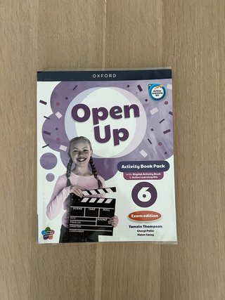 Libro inglés Open Up 6. Oxford