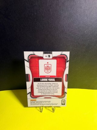 Cromo Panini Prizm Lamine Yamal España