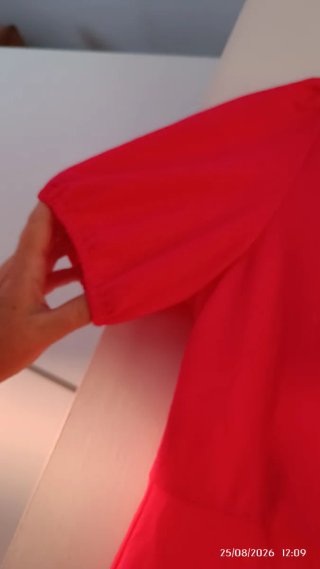 Vestido Mango Rojo Talla XXL