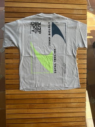 Camiseta Zara Talla Única Beige