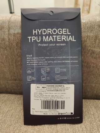 2 Protectores Hidrogel Mate Redmi note 15 pro +