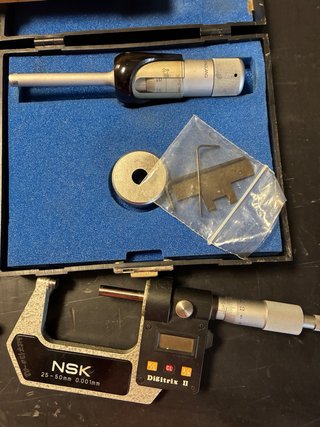 Conjunto de Micrómetros e Instrumentos de Medição