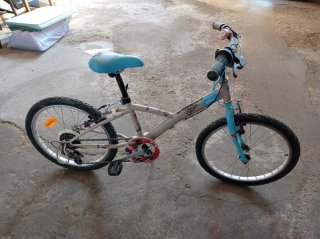 Bicicleta Panther Rabasa Clásica Roja + Bicicleta