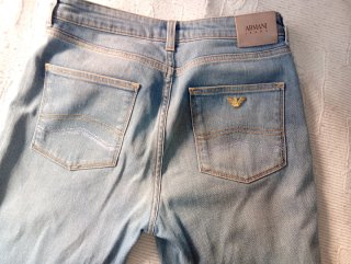 Pantalones Jeans Armani Azules