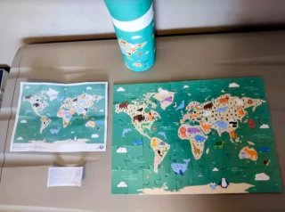 Set de 3 Puzzles Educativos Infantiles