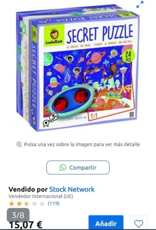 Set de 3 Puzzles Educativos Infantiles