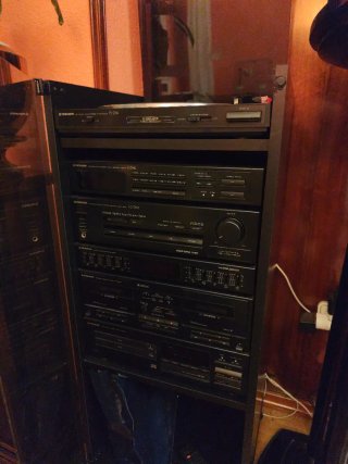 Equipo de música Pioneer negro