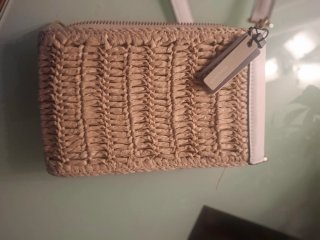 Bolso Parfois Beige y Blanco
