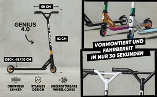 Apollo Genius PRO - Patinete Acrobacias