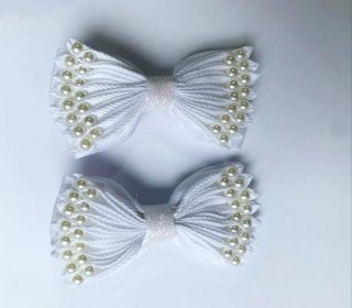Lazo Negro con Brillantes para Niñas