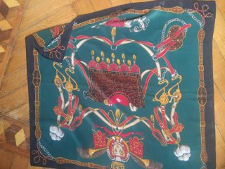 Foulard Hermes con  piccolissimo macchia