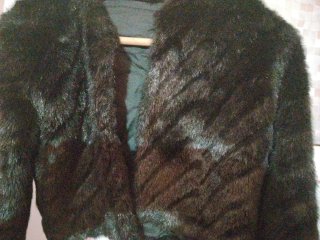 Torera negra mouton talla S