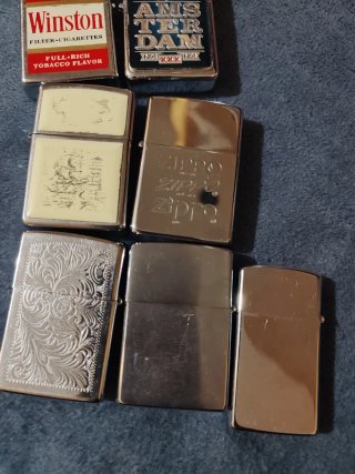 Lotto 5 Accendini Zippo Bradford PA